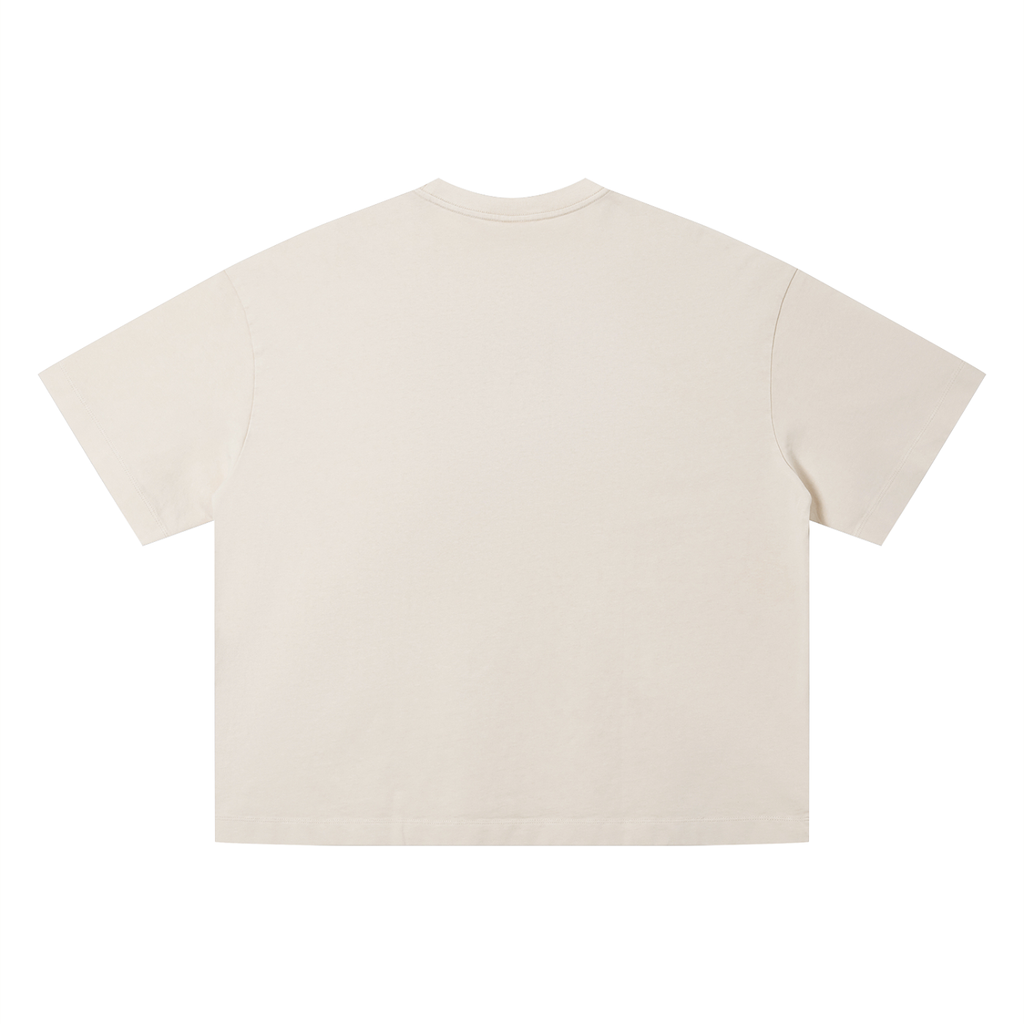 MONEYVISIONZ ACID WASH BOXY TEE