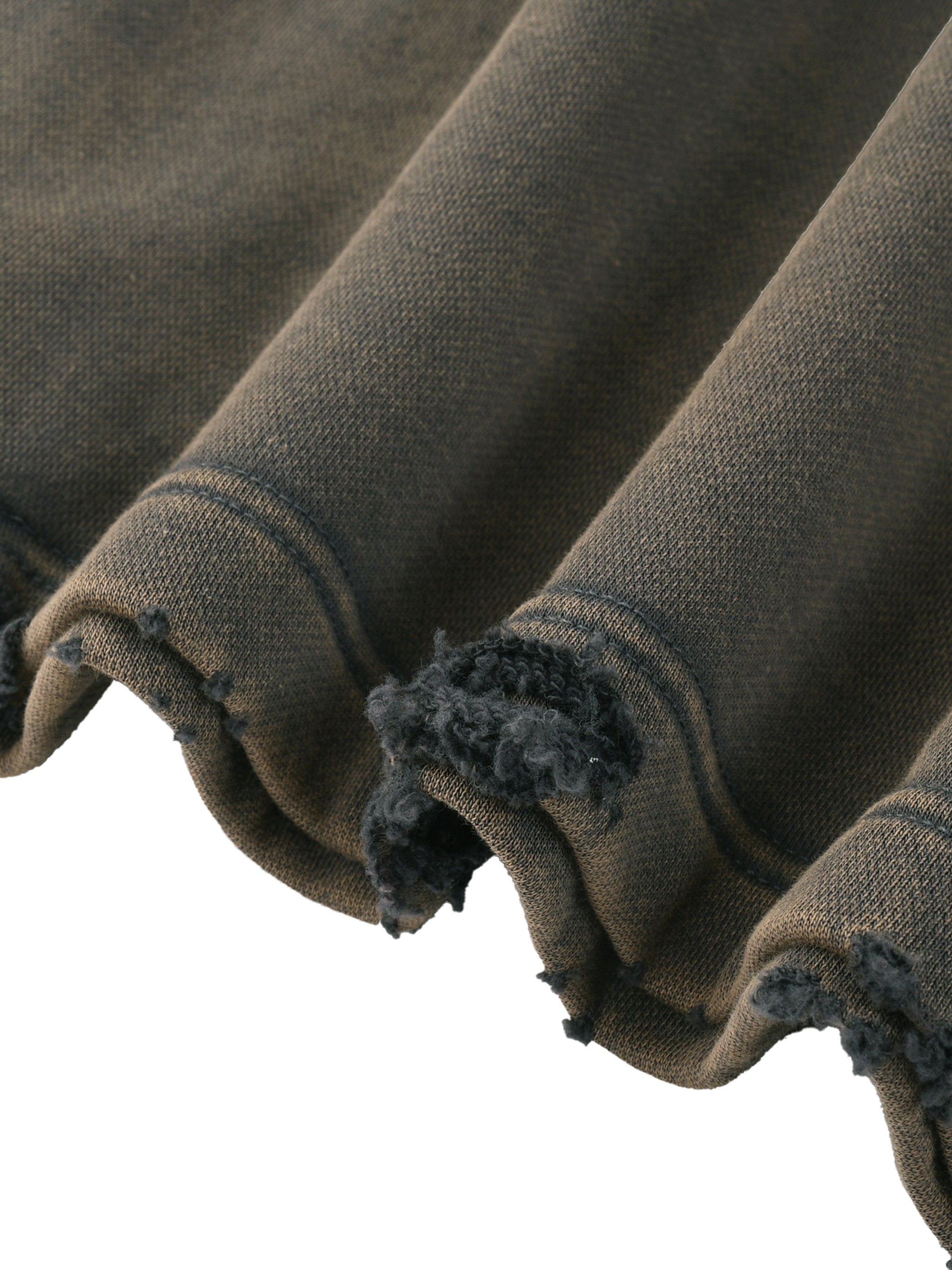 PJW FRAYED HOODIE