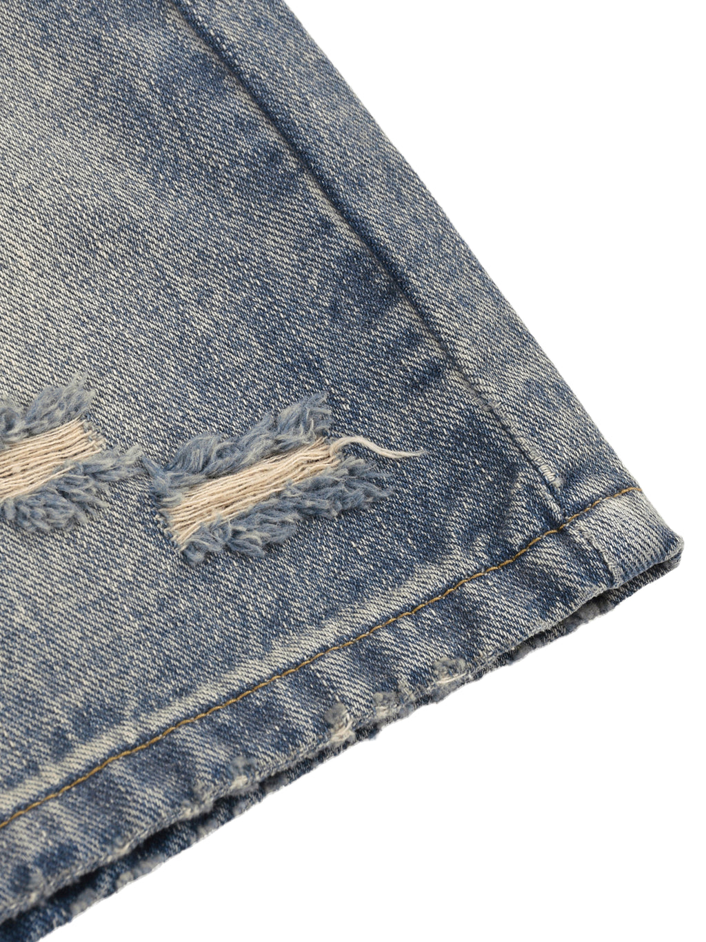 PJW DISTRESSED JORTS