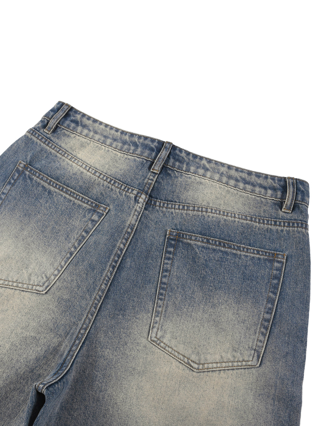 PJW DISTRESSED JORTS