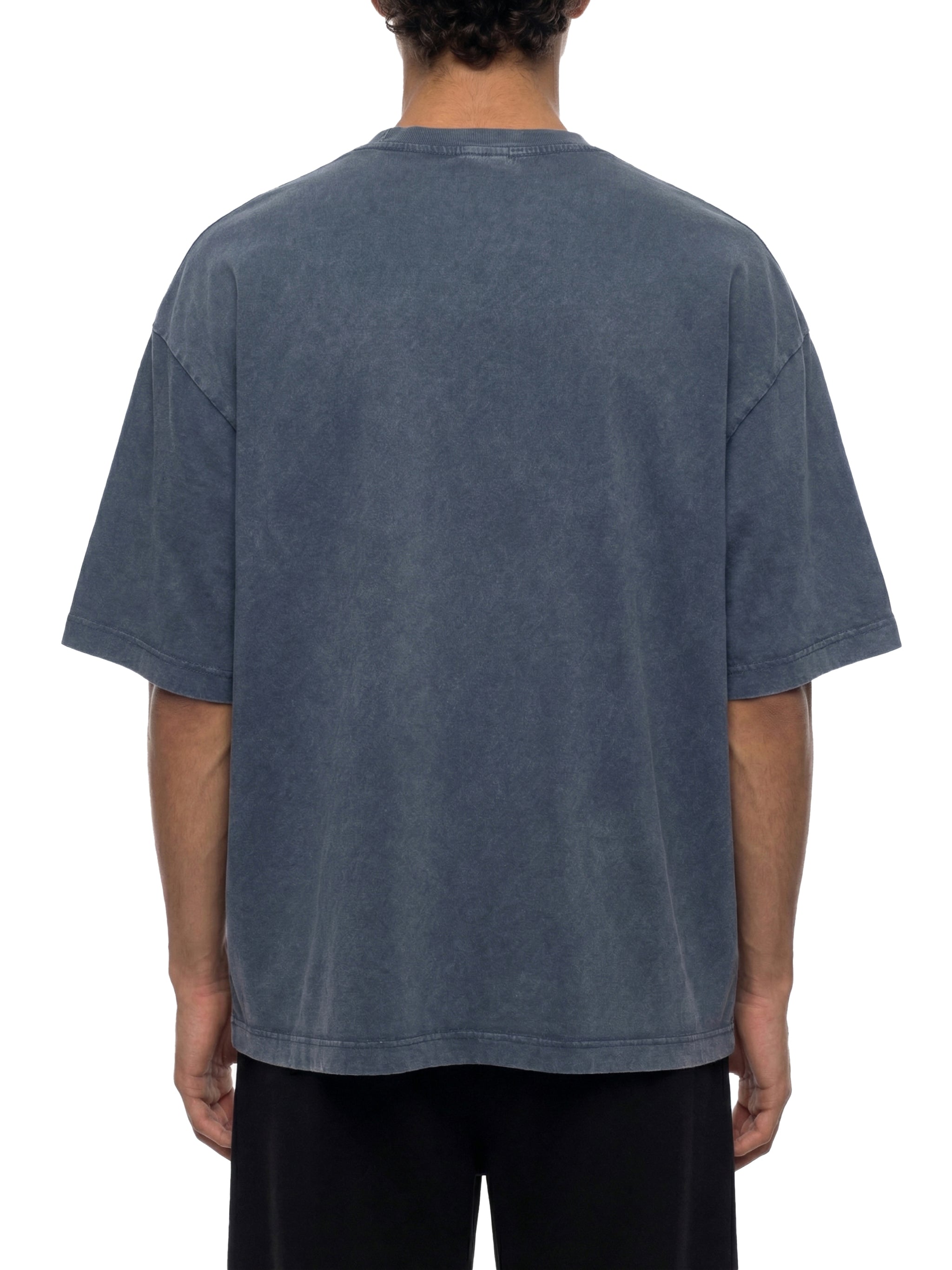 MONEYVISIONZ ACID WASH BOXY TEE