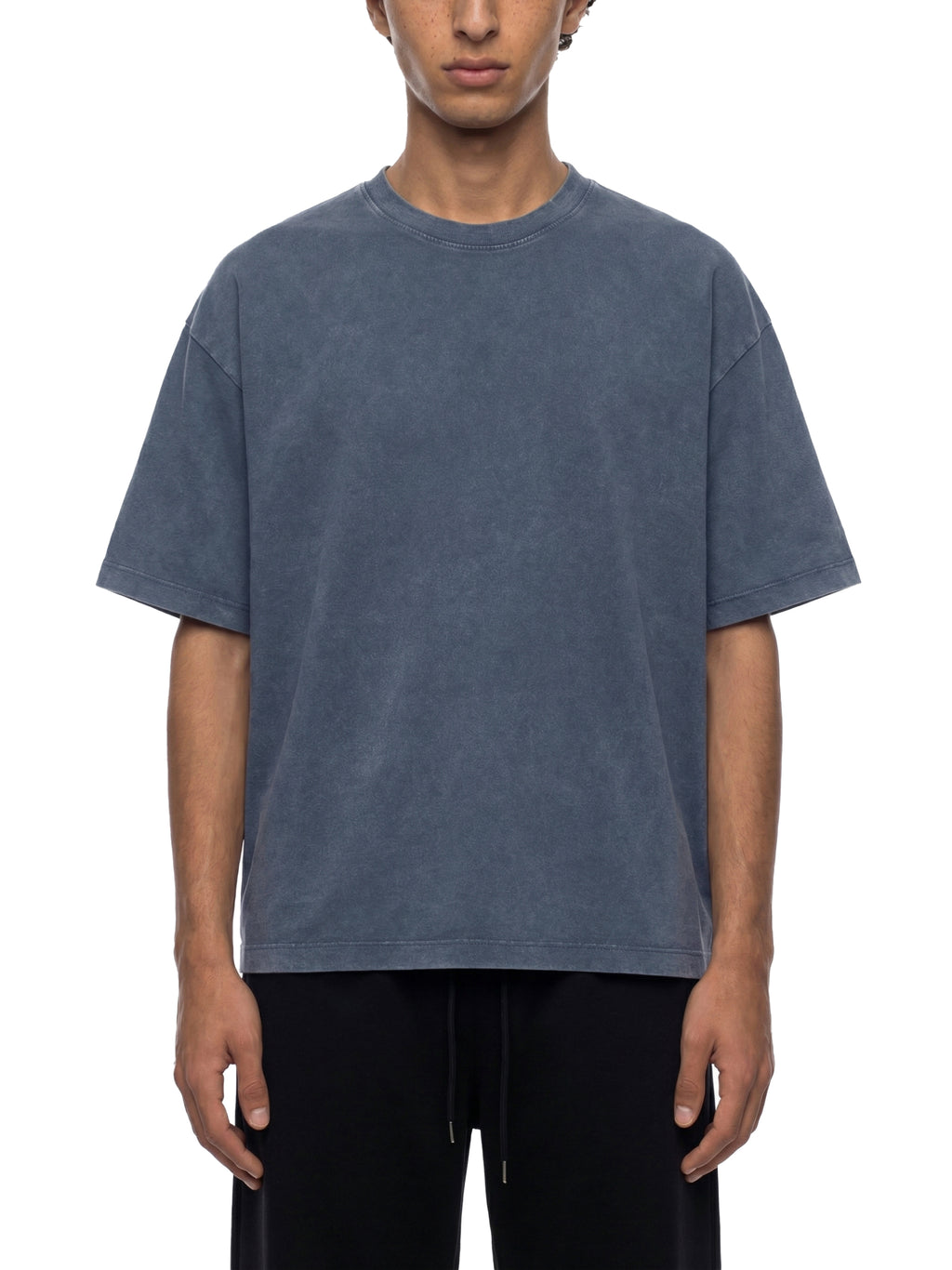 MONEYVISIONZ ACID WASH BOXY TEE