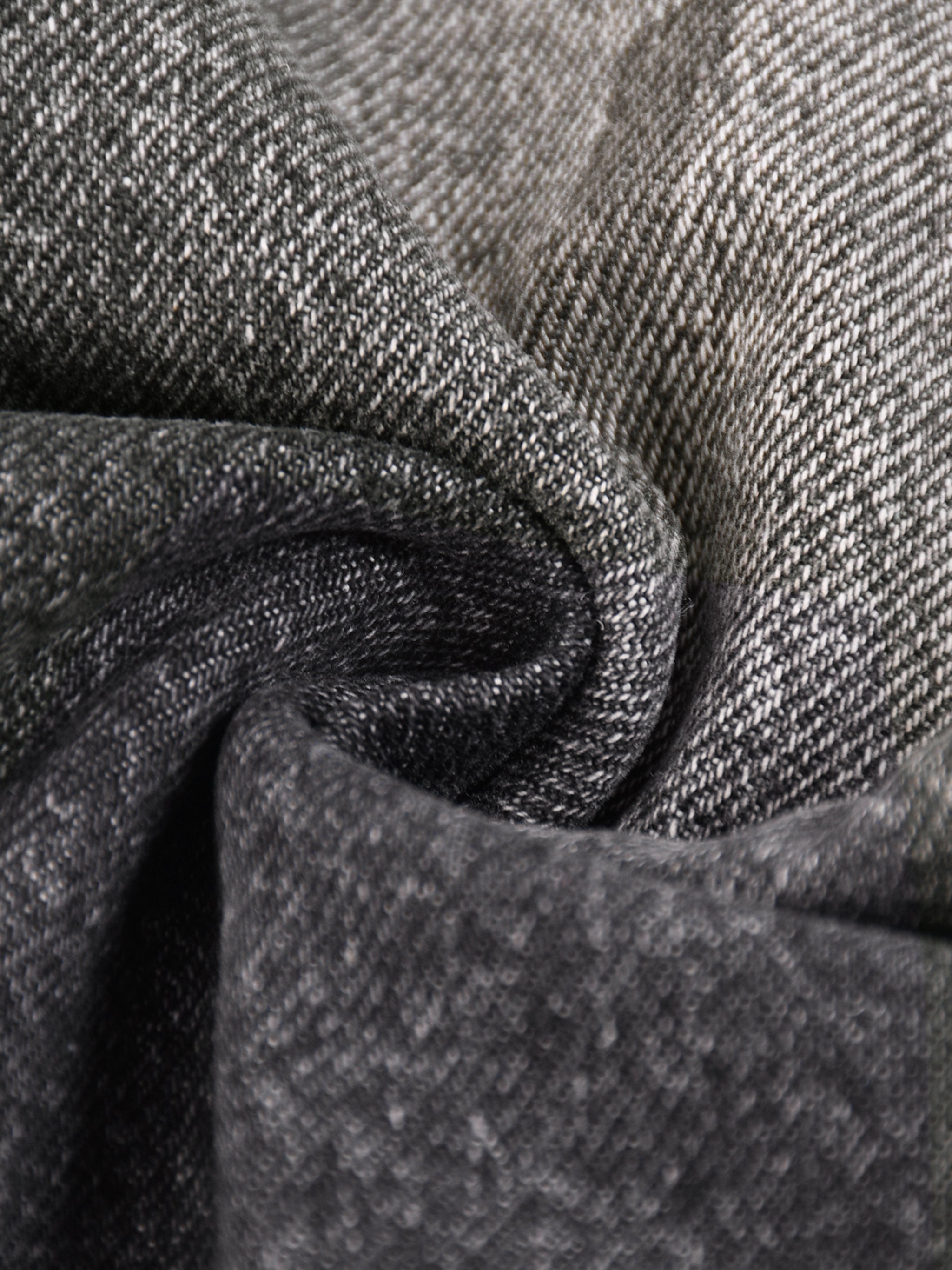 BLACK VINTAGE WASH JORTS
